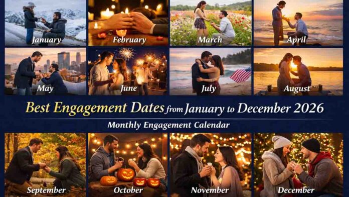 Engagement Dates in 2026 Hindu Panchang